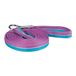 HKM Funny Horses Longe, violet/aqua/zilver, 3 m maat