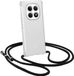 Selected by GSMpunt.nl Xiaomi Transparant Hoesje met Koord Geschikt voor Xiaomi Redmi Note 15 4g - TPU Shockproof Back Cover met Ketting