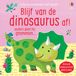 Blijf Usborne Voelboekje met geluid 1 - Blijf van de dinosaurus af!