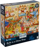 House of Puzzles puzzle Bulls in a China Shop - 1000 stukjes karton.