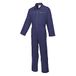 Portwest C811 Katoenen Overall Actierug Lange mouw 7 zakken Normale Pasvorm | Marineblauw, S, UPF 40+, Tweeweg Rits, Ritssluiting, Opvouwbare Capuchon, Machinewasbaar, 50+ Stof, Lichtgewicht