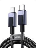 Ugreen 240W USB C naar USB C kabel PD 3.1 USB C oplaadkabel snel opladen kabel compatibel met iPhone 15, M3 MacBook Pro/Air, iPad Pro/Air 2024, Galaxy S24 Ultra Pixel 8, Steam Deck enz. (1M)