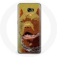 Maniacase Hoesje voor Samsung Galaxy A5 2017 American Pit Bull Terrier