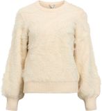OBJECT COLLECTORS ITEM Object Trui Objhollow L/s Re Knit Pullover Noos 23047266 Beige Dames Maat L