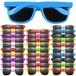 Lunettes de soleil pour enfants, 30 pièces, 10 couleurs, protection UV400, en polypropylène
