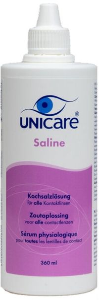 Unicare Saline Lenzenvloeistof 360 ml