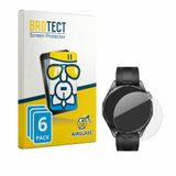 BROTECT Screenprotector 6 Stuks voor Huawei Watch GT 7 (46 mm) Transparant