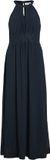 VILA Maxi jurk VIMILINA halter donkerblauw