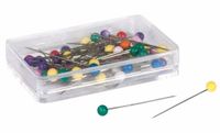 Rayher hobby materialen Rayher Kopspelden/naaispelden - 31 x 0.6 mm - gekleurd - 200 stuks