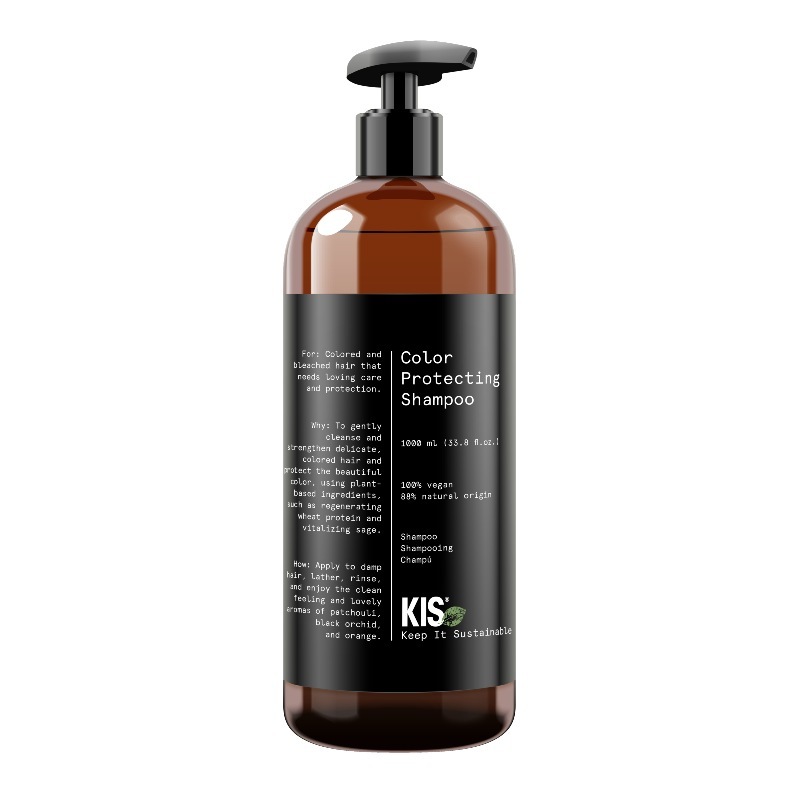 KiS-KiS Green - Color Protecting Shampoo - 1000 ml