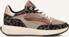 Floris van Bommel Sfw-10138 Suvi Sneakers - Suède - Dames - Taupe - Maat 39