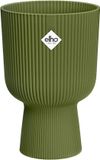 Elho Vibes Fold Coupe 14cm Bloempot - Varengroen