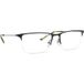 Emporio Armani Ea 1171 Lunettes de vue homme noir rectangulaires 57mm