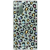 Samsung Galaxy Note 20 Luipaardkleur Siliconen hoesje