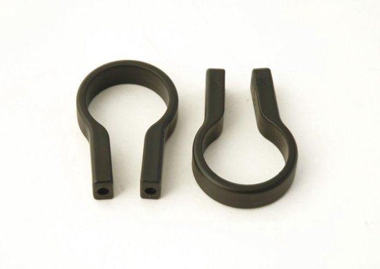 KlickFix klem voor stuuradapter 31 8mm - zwart