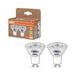 OSRAM LED-reflectorlamp PAR16 2W 360lm warm wit (2700K) GU10 50mm IP20 6 stuks