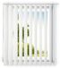time4blinds - Verticale lamellen - Verduisterende lamellen - 110x175 cm - Grijswit