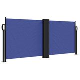 vidaXL Windscherm uittrekbaar 120x1000 cm blauw