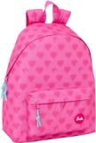 Barbie Schoolrugzak Corazones Roze 33 x 42 x 15 cm
