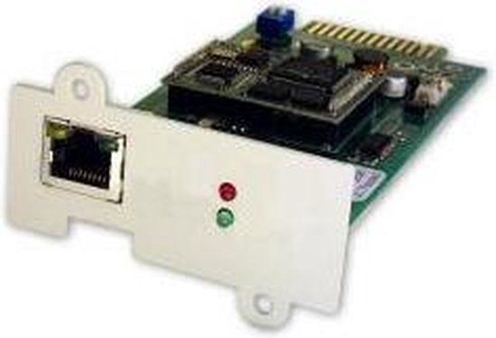 ONLINE USV-Systeme DW7SNMP30 Netwerkkaart - Ethernet - Groen/Zilver