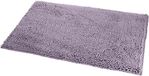 Amazon Basics Badmat, badkamer, microvezel, antislip, 53,3 x 86,6 cm, lavendel
