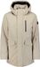 No Excess Parka met klepzakken en capuchon Stone XXXL