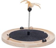 Designed by Lotte Krabspeelgoed Idah - Kattenspeelgoed - Hout - Zwart/Bruin - 39,5x39,5x29 cm
