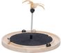 Designed by Lotte Krabspeelgoed Idah - Kattenspeelgoed - Hout - Zwart/Bruin - 39,5x39,5x29 cm