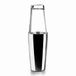 Lacor - Boston Shaker van roestvrij staal voor professionele cocktails, 2 glazen, borosilicaatglas, inhoud 800 ml + 500 ml, waterdichte sluiting, Ø 8 x 16 cm, grijs