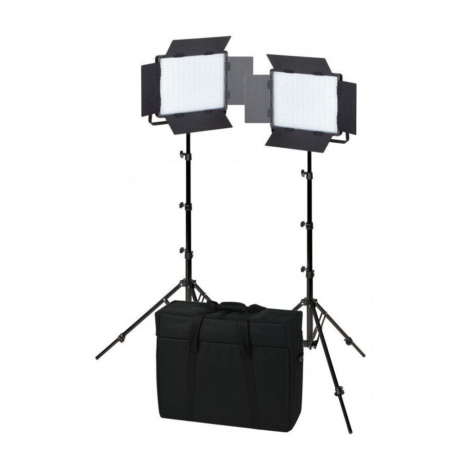 Nanlite 900-CSA dual kit (w/ case & light stand)