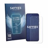 Savvies Screenprotector voor Oppo Find X9s - Folie Beschermfolie transparant 18 Stuks