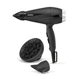 BaByliss Style Pro 2100 Föhn - 2100W - Zwart - Ionisch - Diffuser - 2 blaasmonden