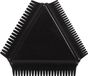 Creativ company Structuurkam - Rubber Textuur Kam - Zwart - Voor Creatieve Effecten en DIY Projecten - Afmeting 9 cm - 1 Stuk