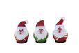 Christmas Gifts 78504 Kerstvaders, meerkleurig, 7 x 5 x 5 cm, 3 stuks