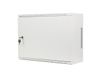 Lanberg Rack mural - 4U + 3U - 540 x 200 mm - Profil bas - Gris - Assemblé