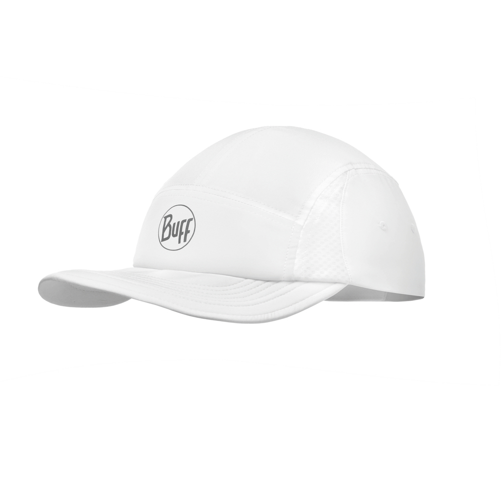 Buff 5 Panels Cap R-Solid White L/XL