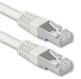 1aTTack.de 3.0m CAT6 LAN-netwerkkabel RJ45 1000 Mbit, 1 stuk - wit