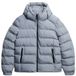 Superdry - Sportieve Capuchon Pufferjas - Heren - Gewatteerde jassen - XXXL - Katoen - Polyester - Blauw
