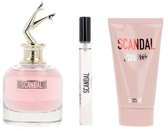 Jean Paul Gaultier Parfumset voor Dames SCANDAL 3 Onderdelen