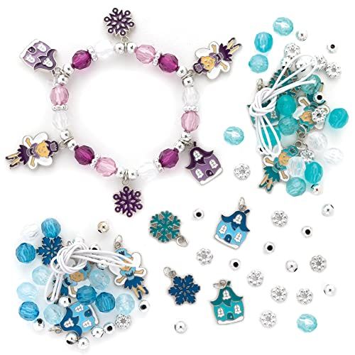 Baker Ross FE864 Winter feeën kralen armbandsets voor kinderen - Set van 3
