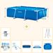 Intex Rechthoekig Frame Zwembad - 260 x 160 x 65 cm - Blauw