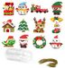 Adventskalender 2026 Ensemble de décorations pour sapin de Noël pour enfants