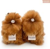 Inkari Alpaca Knuffel - Monsterfluff - Hazelnut - Small 23cm