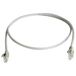 Telegärtner 100008508 RJ45 Netwerkkabel, patchkabel CAT 6 3.0 m Grijs Vlambestendig, Met anti-kniktule 1 stuk(s)