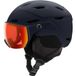 Smith Survey, ski helm met vizier, navy