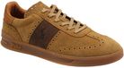 Ralph Lauren Lage Sneakers Heren Suède Bruin Maat 43