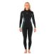 Rip Curl Dawn Patrol 4/3 Mm Combinaison En Néoprène À Manches Longues Et Fermeture Éclair Dans Le Dos Pour Femme
