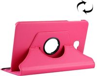Case for Samsung Galaxy Tab A 10.1 / T580 - Litchi Texture - 360 Degrees Rotation - Magenta