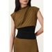AllSaints Ceinture en daim Oakleigh Beige Taille : M-L