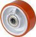 BS Rollen Jante en fonte en polyuréthane - Ø125x50mm - Capacité de charge 550kg